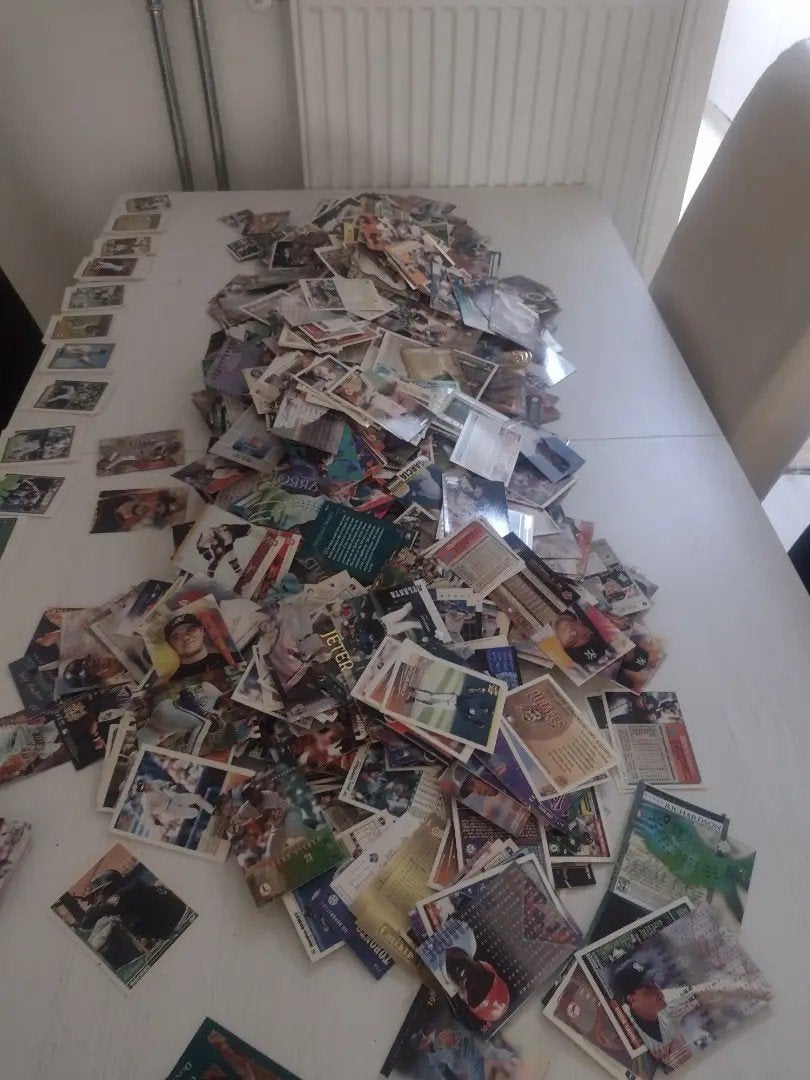 Grote verzameling sportplaatjes en ruilkaarten, Hobby en Vrije tijd, Stickers en Plaatjes, Ophalen