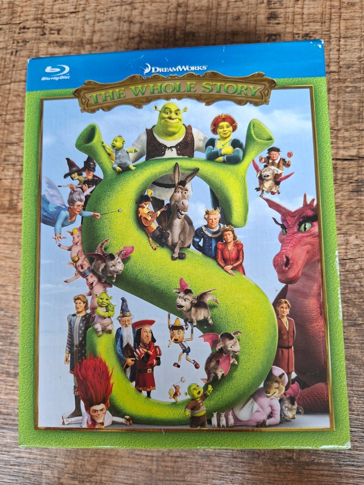 Shrek The Whole Story Blu-ray Boxset - De Complete Saga, Cd's en Dvd's, Blu-ray, Ophalen of Verzenden, Zo goed als nieuw, Tekenfilms en Animatie