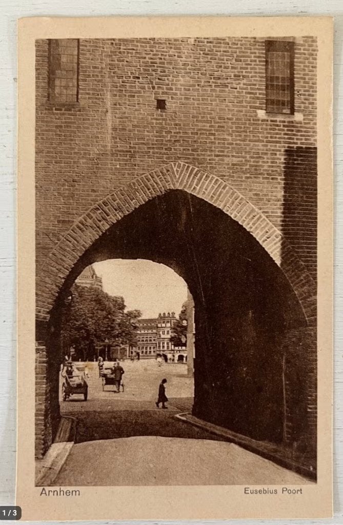 Oude Ansichtkaart - Arnhem - Eusebius Poort, Ophalen of Verzenden, Voor 1920, Ongelopen, Gelderland