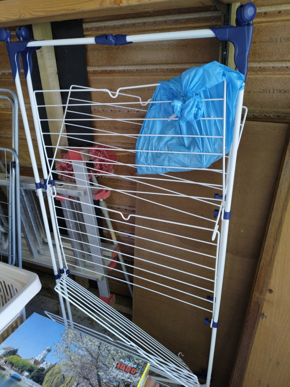 wasrekken, wasmand, strijkplank knijpers, strijkbout, Ophalen, Gebruikt, Overige typen
