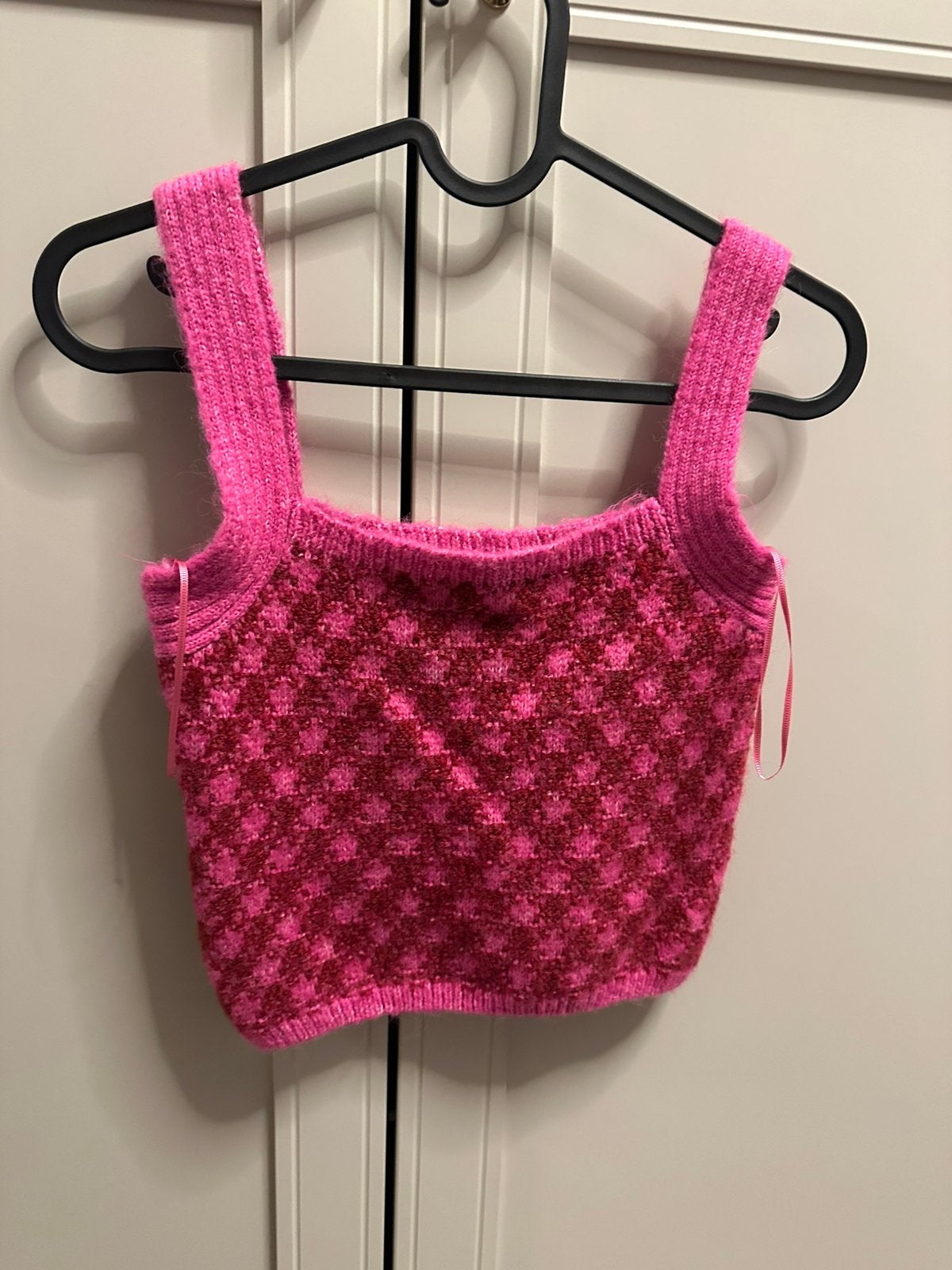 Zara wollen topje tops top cropped nieuw S, Zwart, Nieuw, Ophalen of Verzenden, Maat 36 (S)