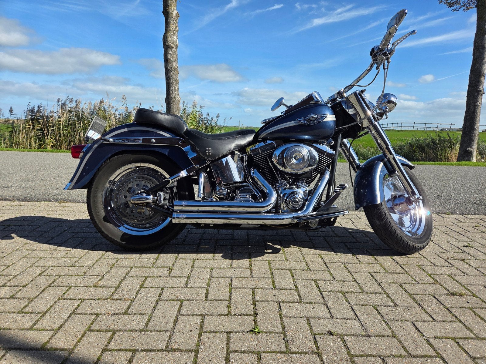 Harley-Davidson FLSTF Fat Boy 2002 100th years Anniversary!, Motoren, 2 cilinders, Chopper, Particulier, Meer dan 35 kW