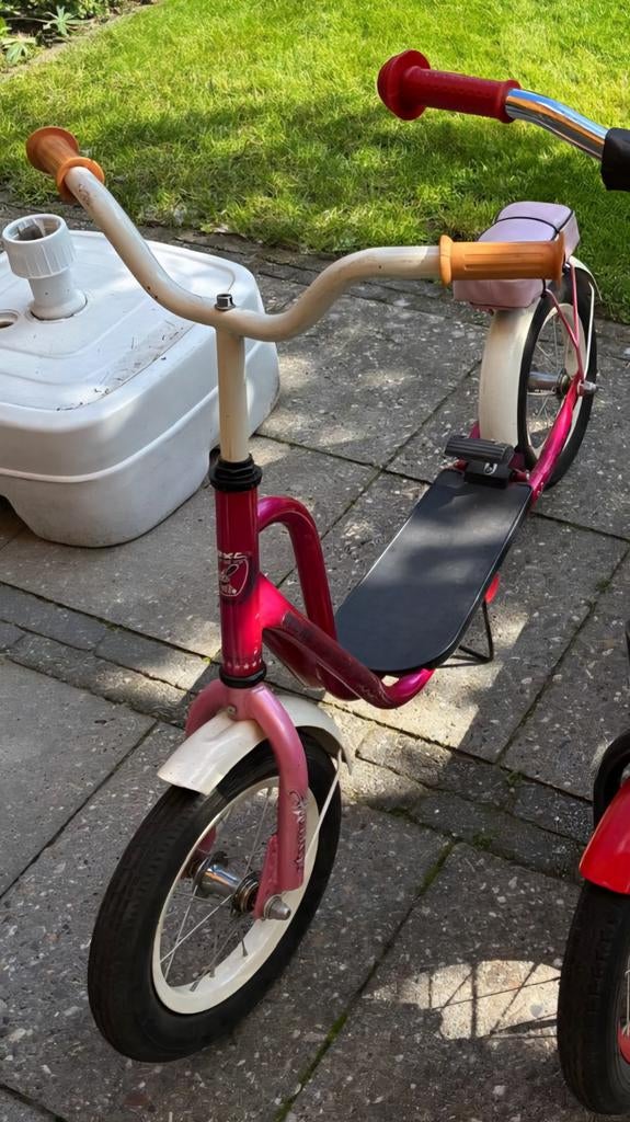 Roze kinderstep autopet step, Ophalen, Gebruikt, Overige typen