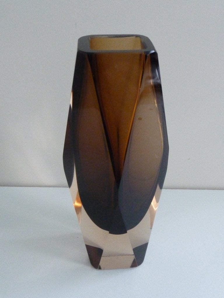 vaas MURANO - ontwerp Flavio Poli uit 50-60-er jaren, Ophalen of Verzenden