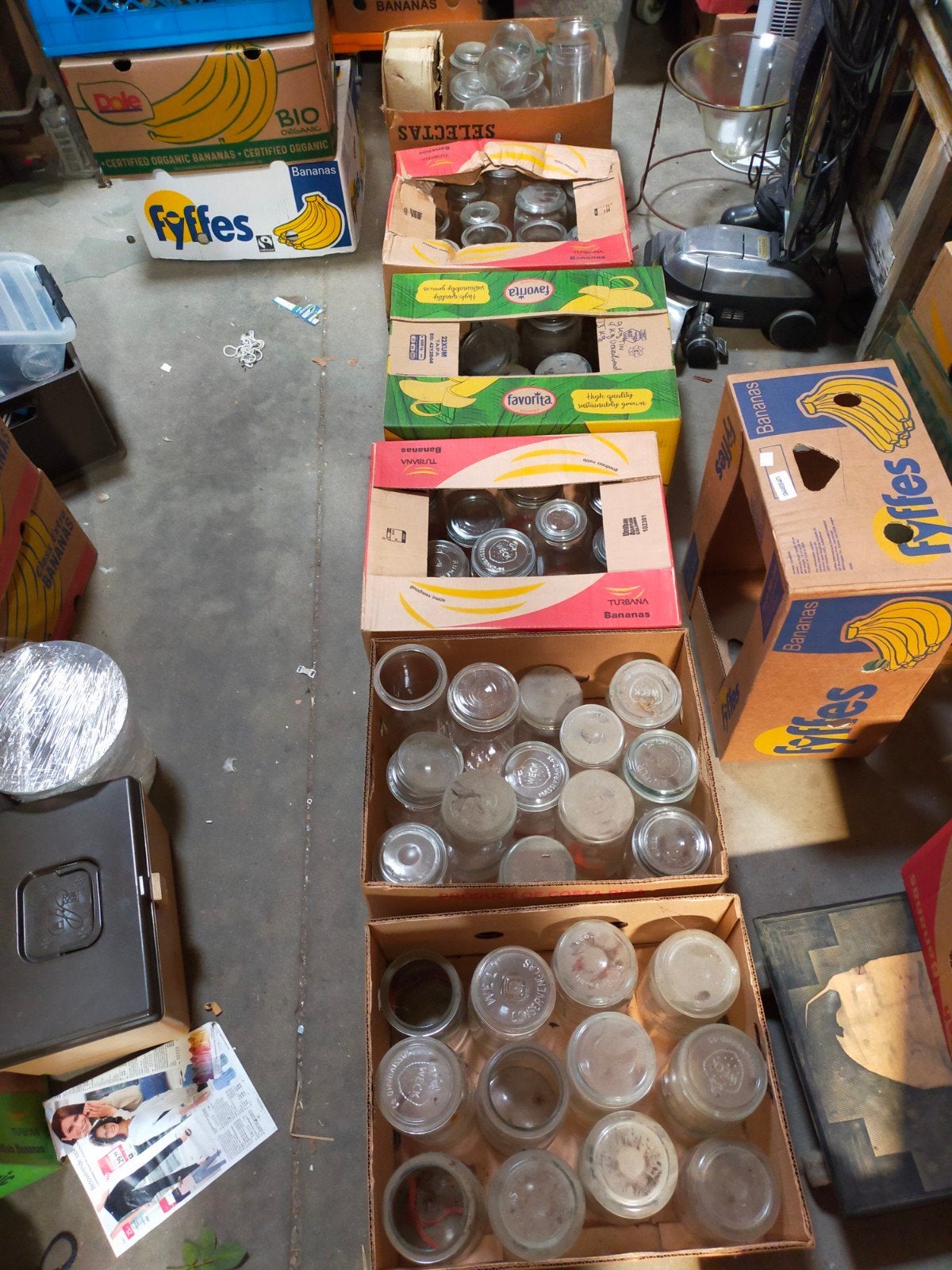 weckflessen, Ophalen, Gebruikt, Glas