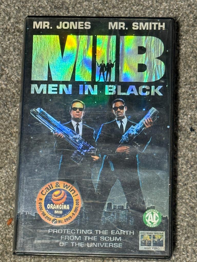VHS - Men in Black, Alle leeftijden, Ophalen of Verzenden, Gebruikt