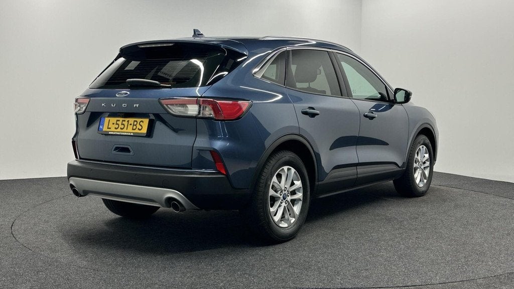 Ford Kuga 1.5 EcoBoost Titanium CAMERA ECC CRUISE LED LM DAB, Voorwielaandrijving, Gebruikt, Met garantie (alle), Blauw