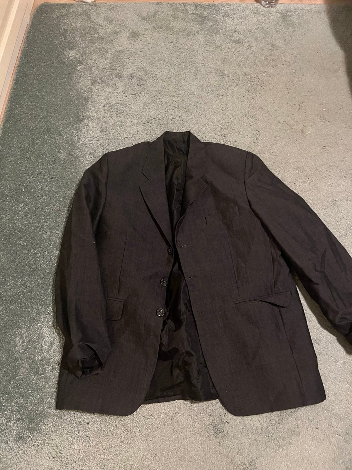 Prachtig Colbert Zwart met Bruine Gloed - Maat 38, Verzenden, Gedragen, Maat 46 (S) of kleiner, Zwart