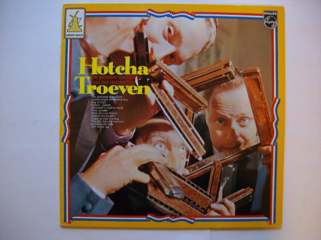 2 lp's Het HOTCHA TRIO - Hotcha Troeven, Hotcha Troeven 2, Ophalen of Verzenden, Gebruikt, Pop, LP