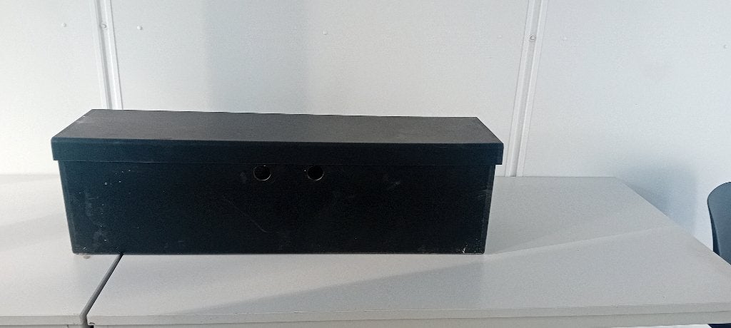 Accubak kunstof ., Ophalen, Gebruikt