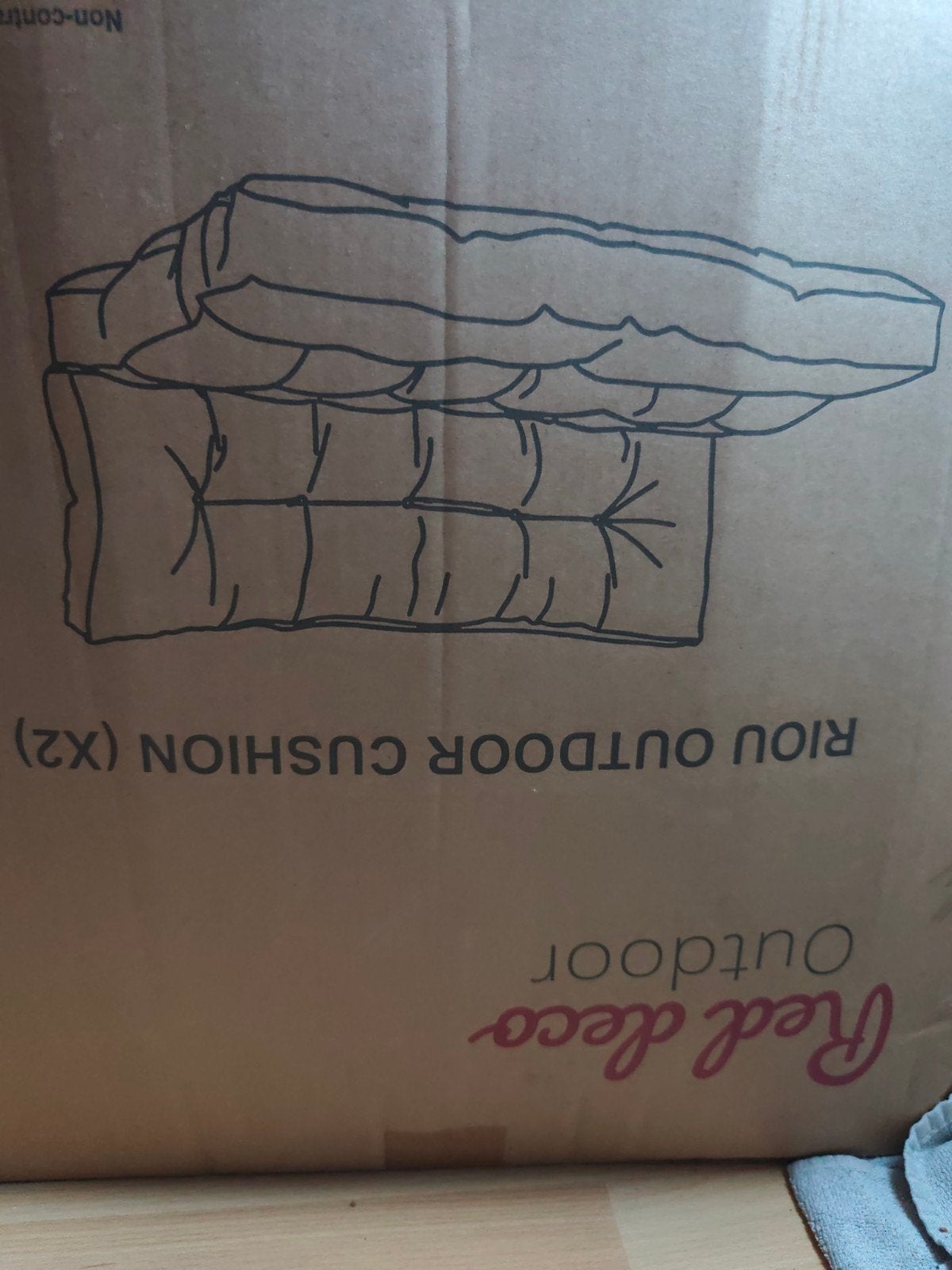 Pallet kussens, Ophalen, Nieuw, Vierkant