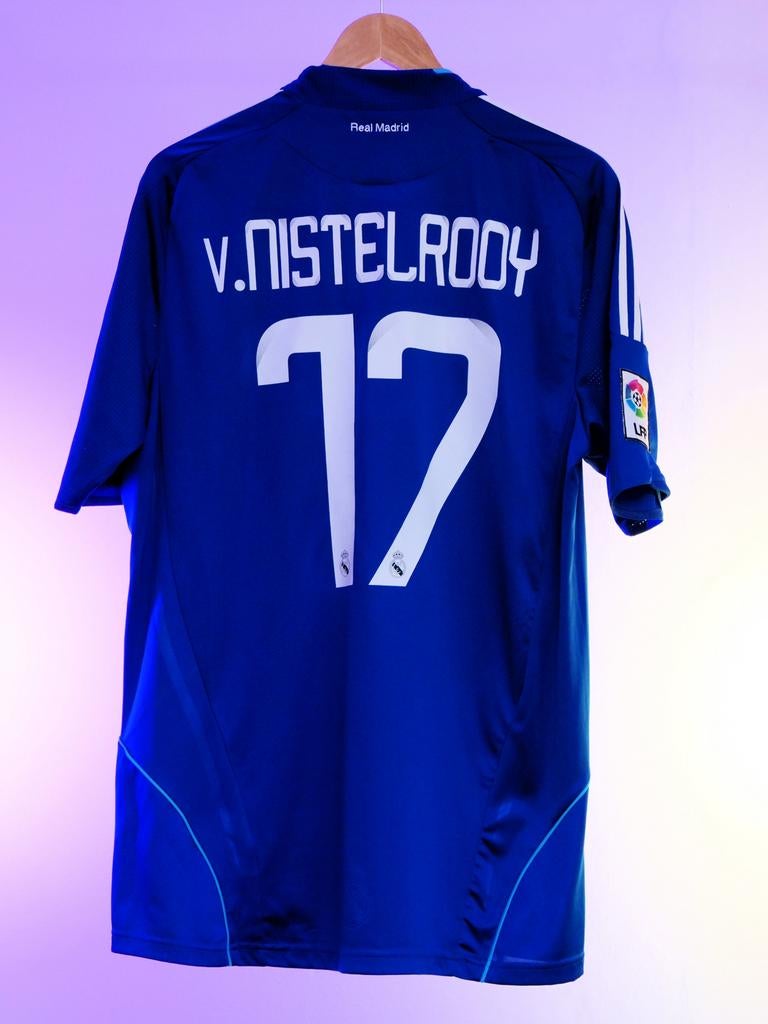 Real Madrid 2008/2009 Voetbalshirt Van Nistelrooy L, Verzamelen, Ophalen of Verzenden, Zo goed als nieuw, Shirt