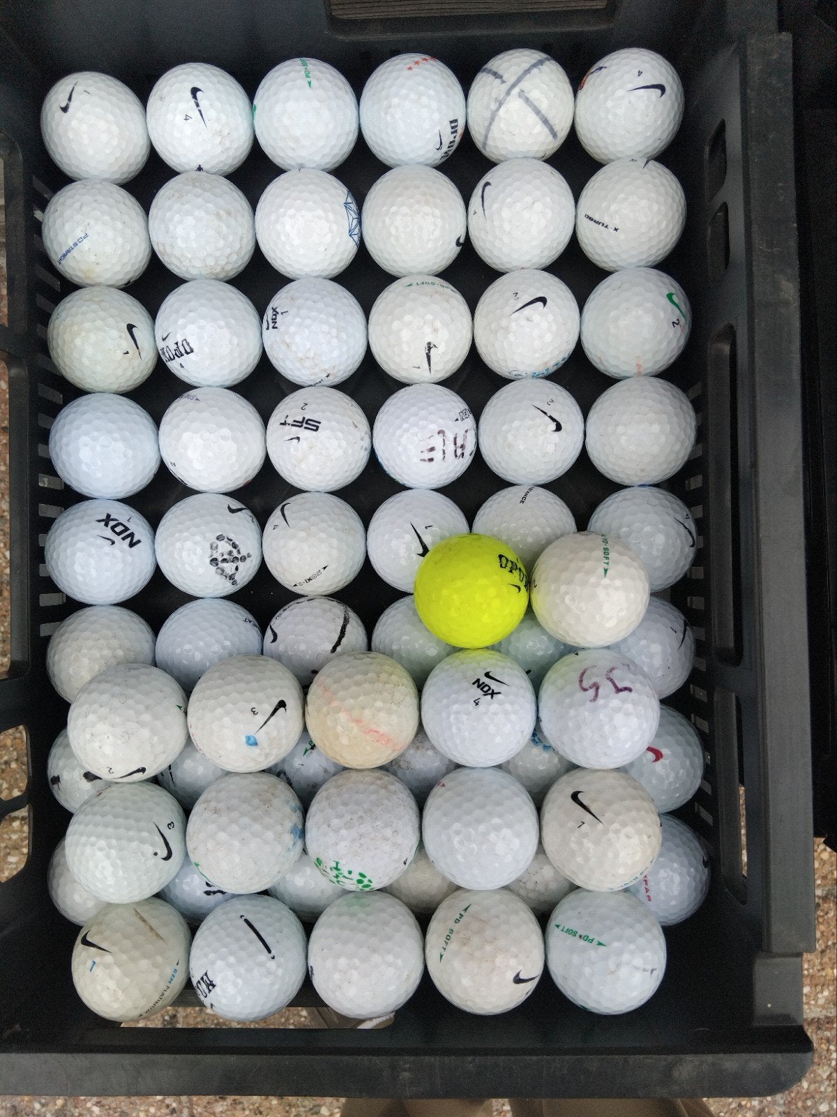 Golfballen Nike, Ophalen of Verzenden, Gebruikt, Bal(len), Overige merken