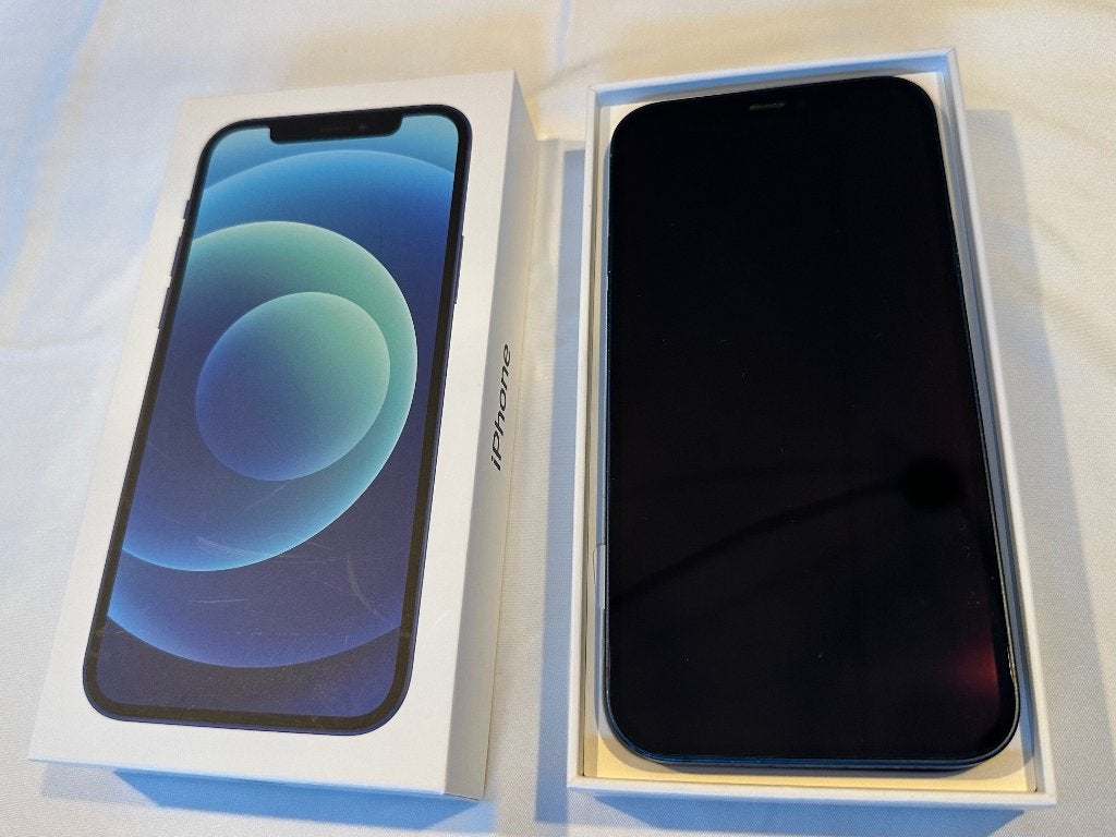 iPhone 12 Blue 256 GB blauw, 256 GB, Blauw, 78 %, Ophalen of Verzenden