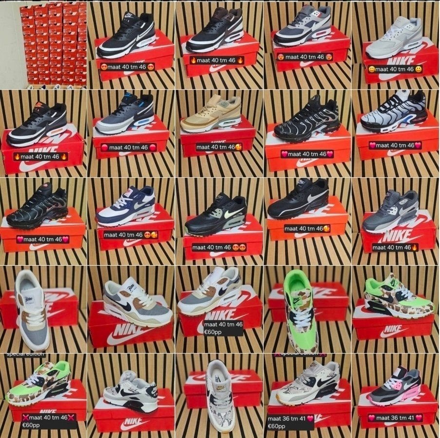 NIKE AIR MAX 90 – GROTE VOORRAAD!, Kleding | Heren, Ophalen of Verzenden, Nieuw, Overige kleuren, Nike air max
