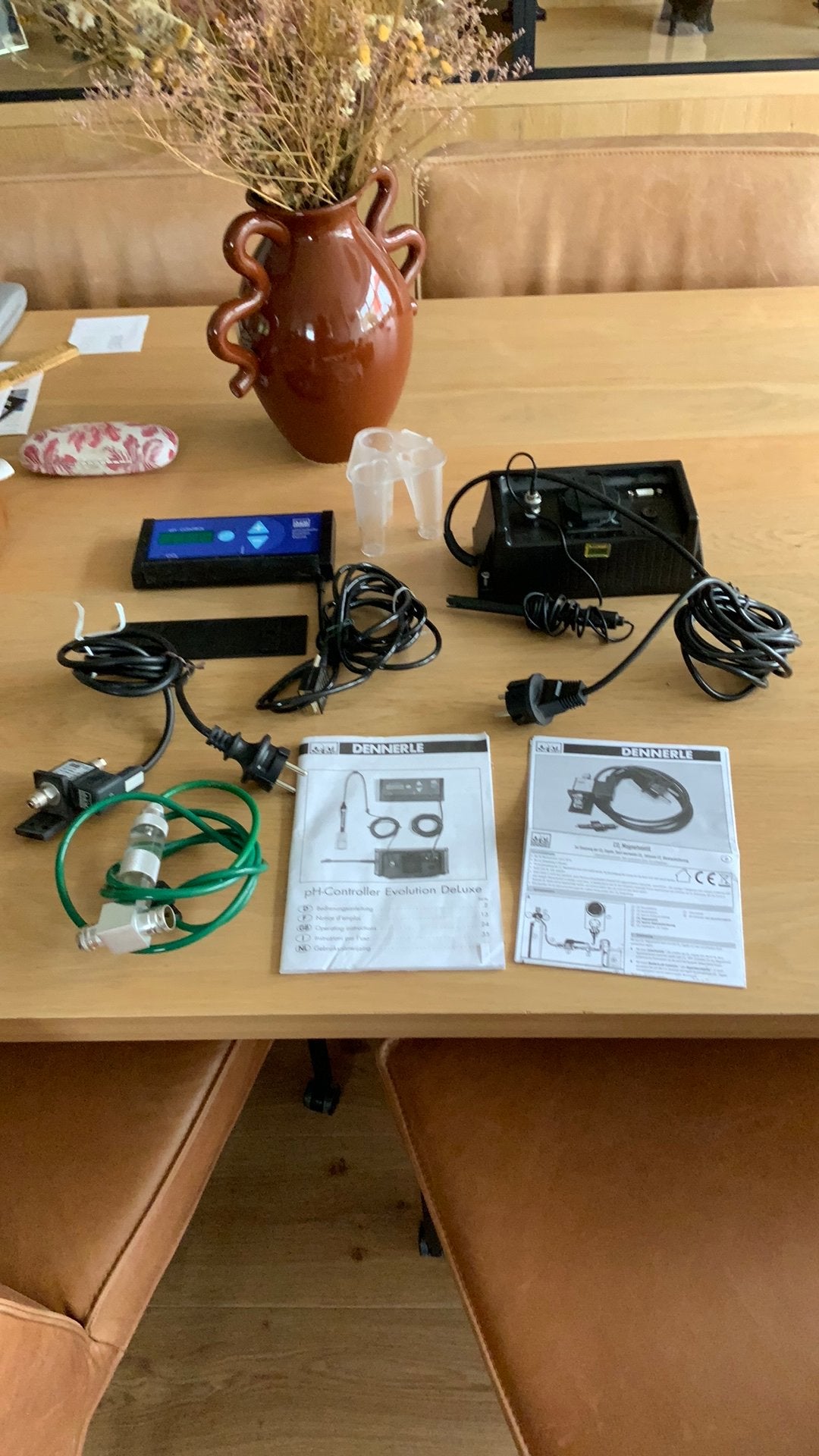 Dennerle pH-Controller Evolution De Luxe CO2 set, Dieren en Toebehoren, Vissen | Aquaria en Toebehoren, Gebruikt, Inclusief controller