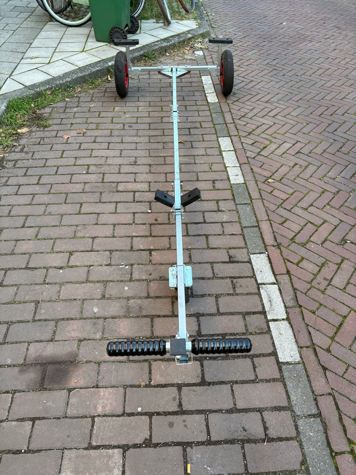 Opvouwbare handtrailor voor kleine boten of kano's, Ophalen, Zo goed als nieuw, Overige typen
