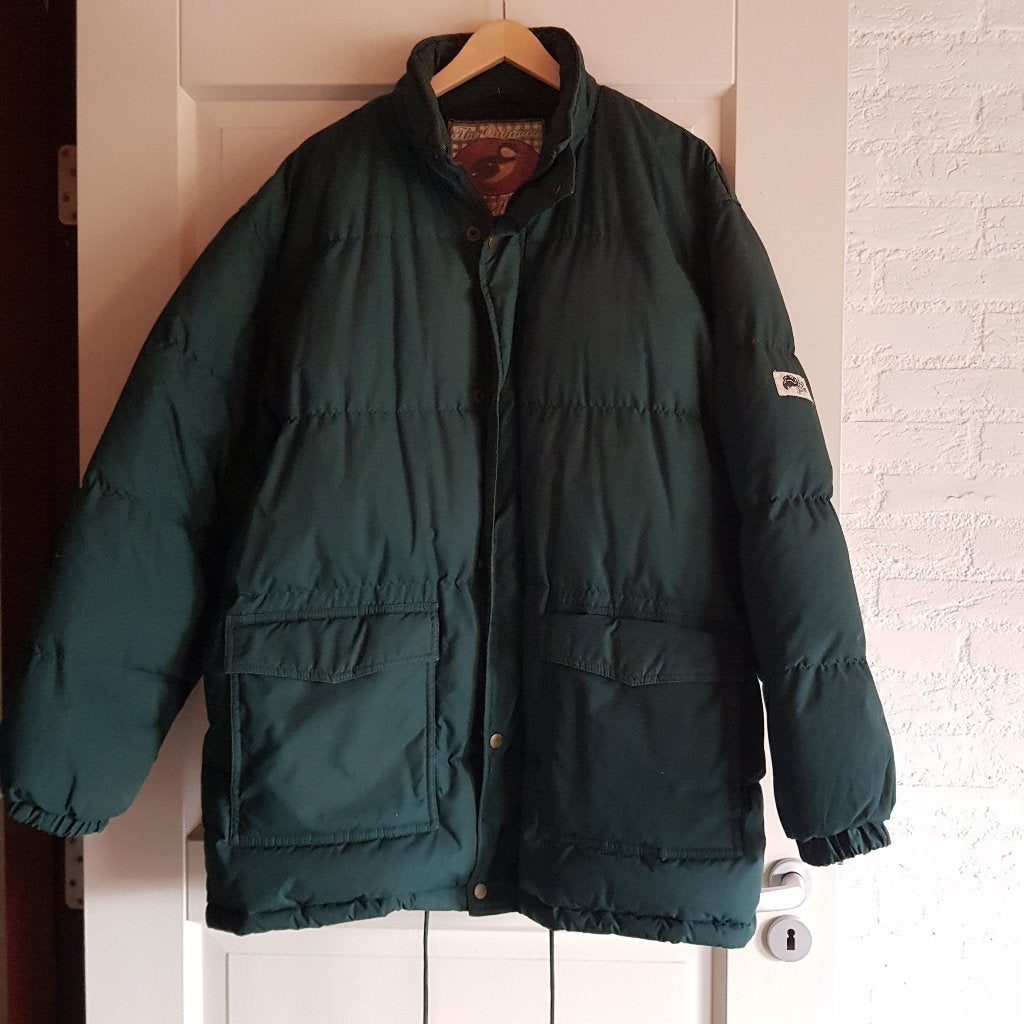 Heren winterjas maat M, Ophalen of Verzenden, Gedragen, Maat 48/50 (M), Groen