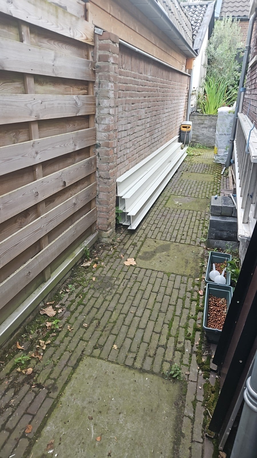 3 Nette IPE 160 stalen balken, wit in de menie - 4.40m, Doe-het-zelf en Verbouw, Ophalen of Verzenden, Gebruikt, Overige metalen