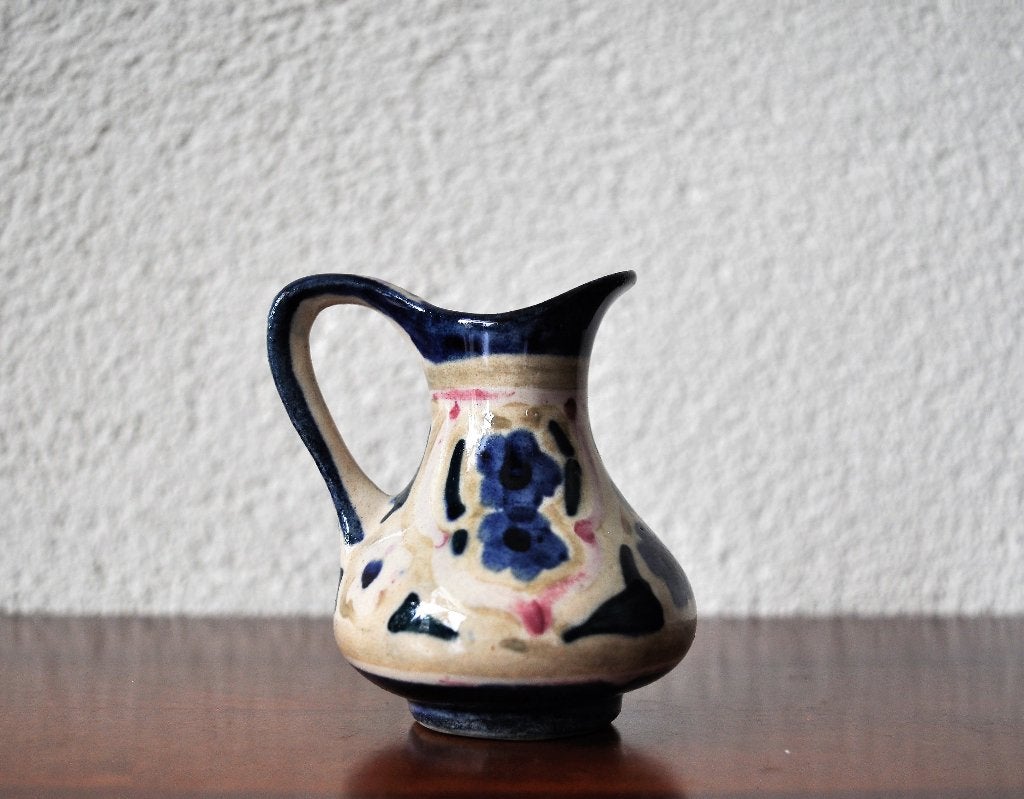 Oud KLEIN Kannetje Plazuid Gouda 7 cm, Ophalen of Verzenden