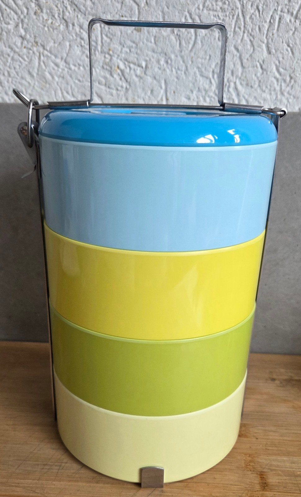 Vintage snacktoren picknicktoren lunchbox Gold Fisch Brand H, Ophalen, Zo goed als nieuw, Overige merken, Meerkleurig