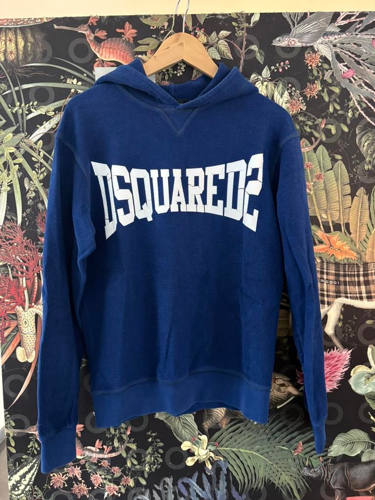 Dsquared2 hoodie mt 14 / 164, Ophalen of Verzenden, Zo goed als nieuw, Jongen, Trui of Vest