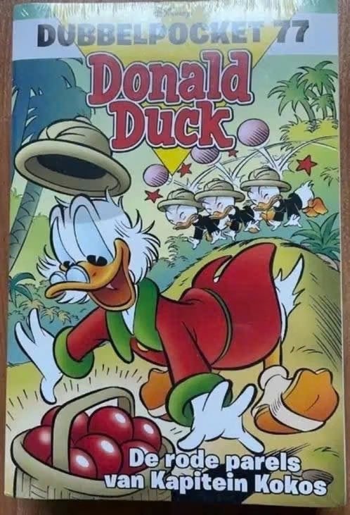 Donald Duck dubbelpocket 77, de rode parels, Boeken, Strips | Comics, Eén comic, Amerika, Verzenden, Nieuw