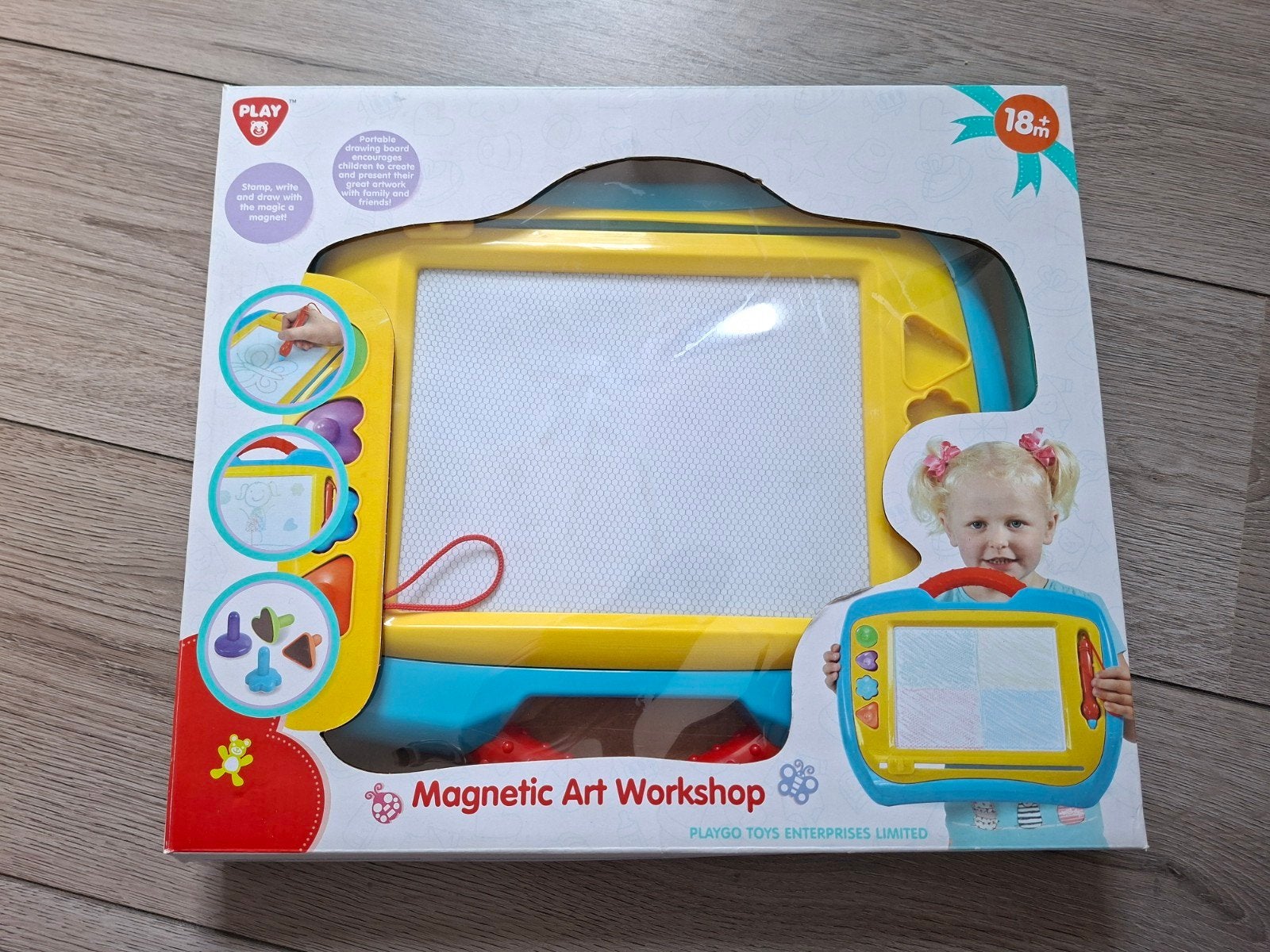 PLAY Magnetic Art Workshop Tekenbord voor Kinderen, Ophalen of Verzenden, Zo goed als nieuw, Overige typen