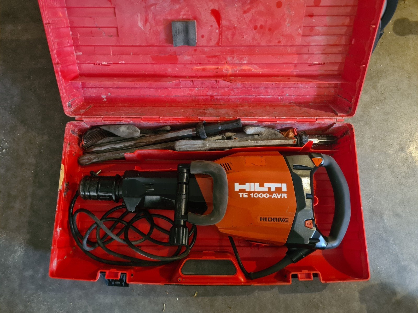HILTI TE 1000 AVR HIDRIVE BREEKHAMER, Doe-het-zelf en Verbouw, Ophalen of Verzenden, Boor- en/of Breekhamer
