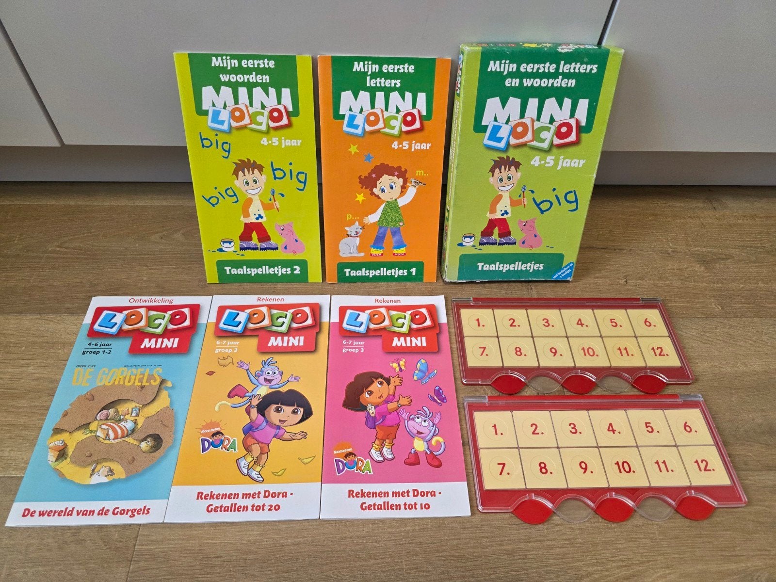 Mini Loco met 5 boekjes en 2 basis dozen, Ophalen of Verzenden, Gebruikt
