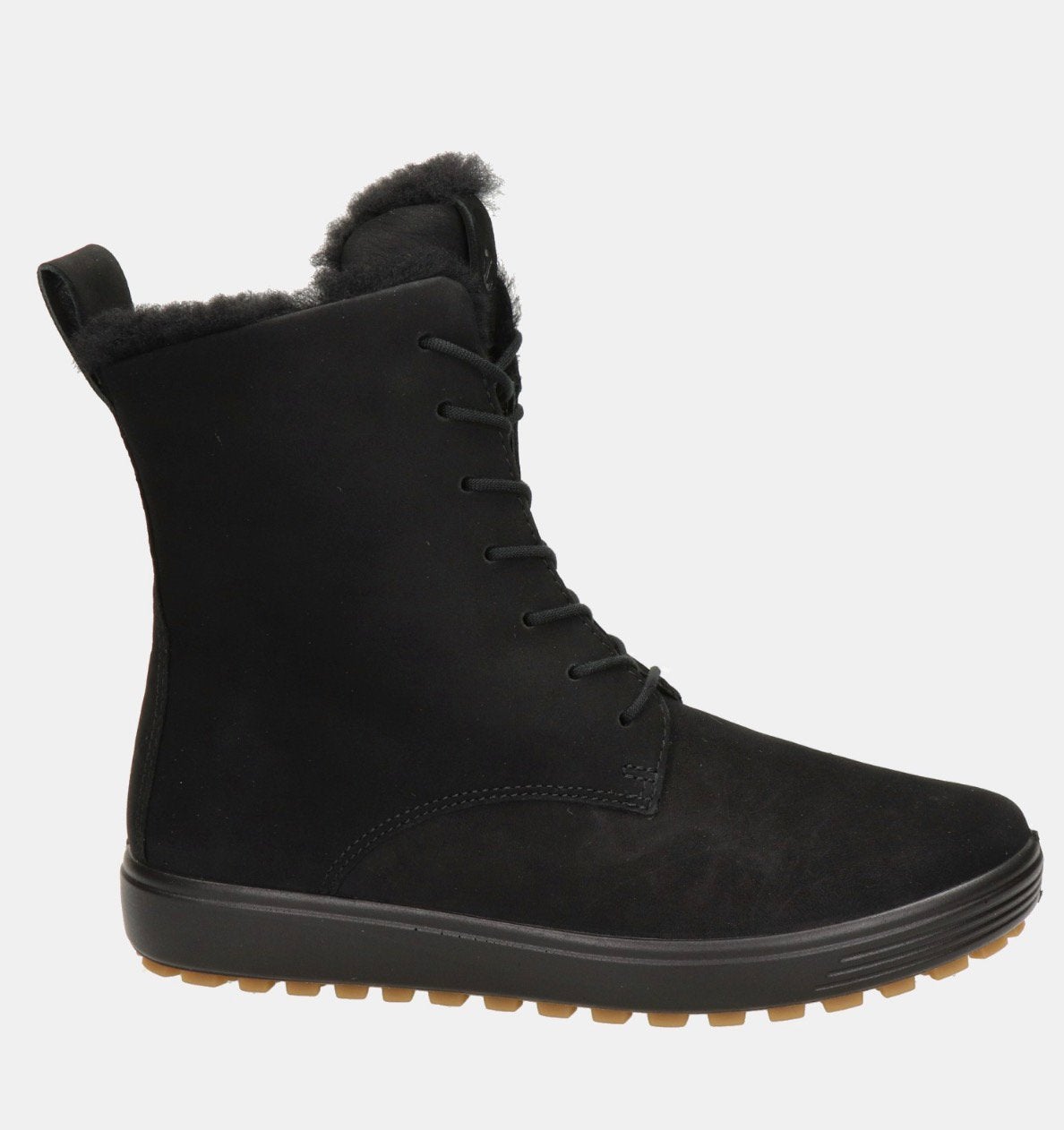 Ecco soft 39, Zwart, Zo goed als nieuw, Wandelschoenen, Ophalen of Verzenden
