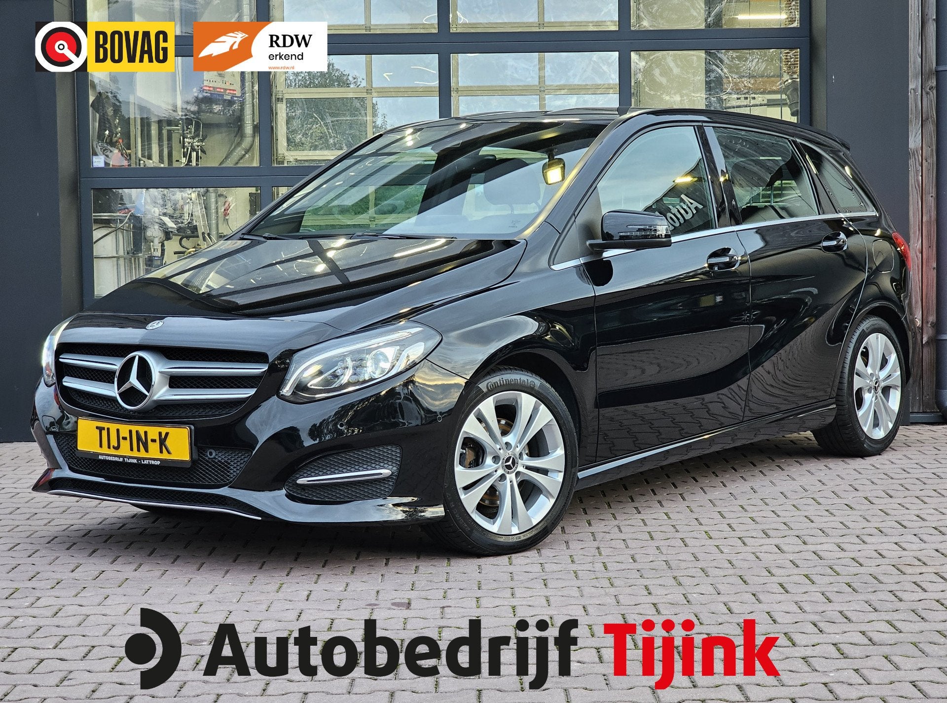 Mercedes-Benz B-Klasse 200 Business | Automaat | Trekhaak |, 1325 kg, Gebruikt, Zwart, Met garantie (alle)