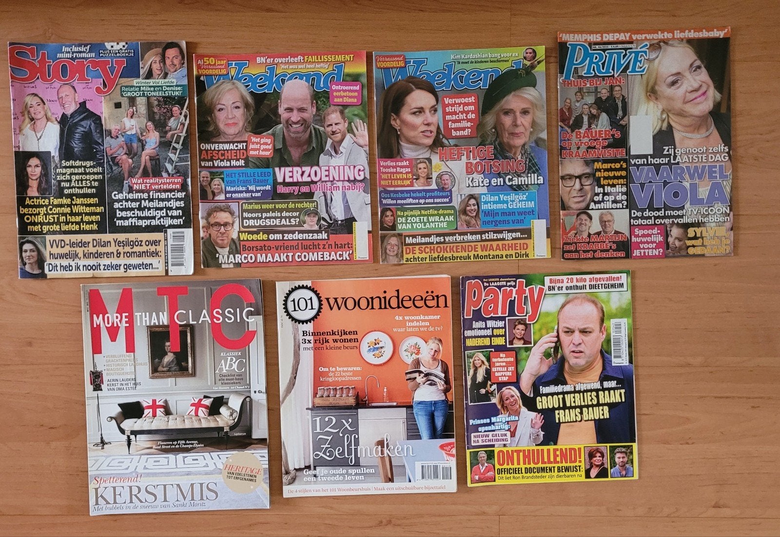 tijdschriften variatie pakket 1, Ophalen of Verzenden