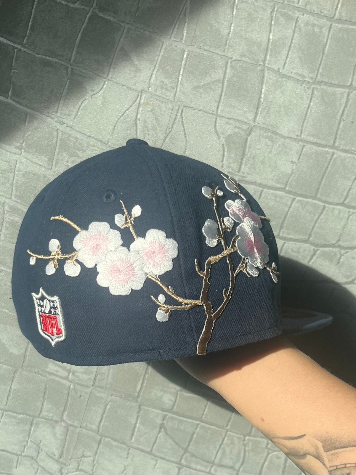 Custom New Era 59FIFTY Fitted Cap – 7  (55.8)CM, Ophalen of Verzenden, Nieuw, 57 cm (M, 7⅛ inch) of minder, Pet