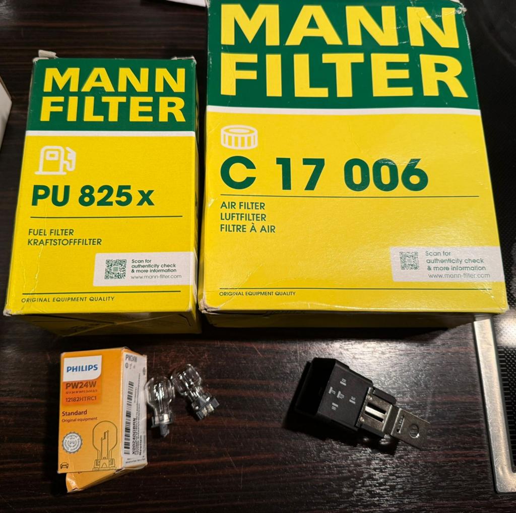 MANN FILTER Brandstoffilter, Luchtfilter, Philips lampjes, Ophalen of Verzenden, Nieuw, Universele onderdelen