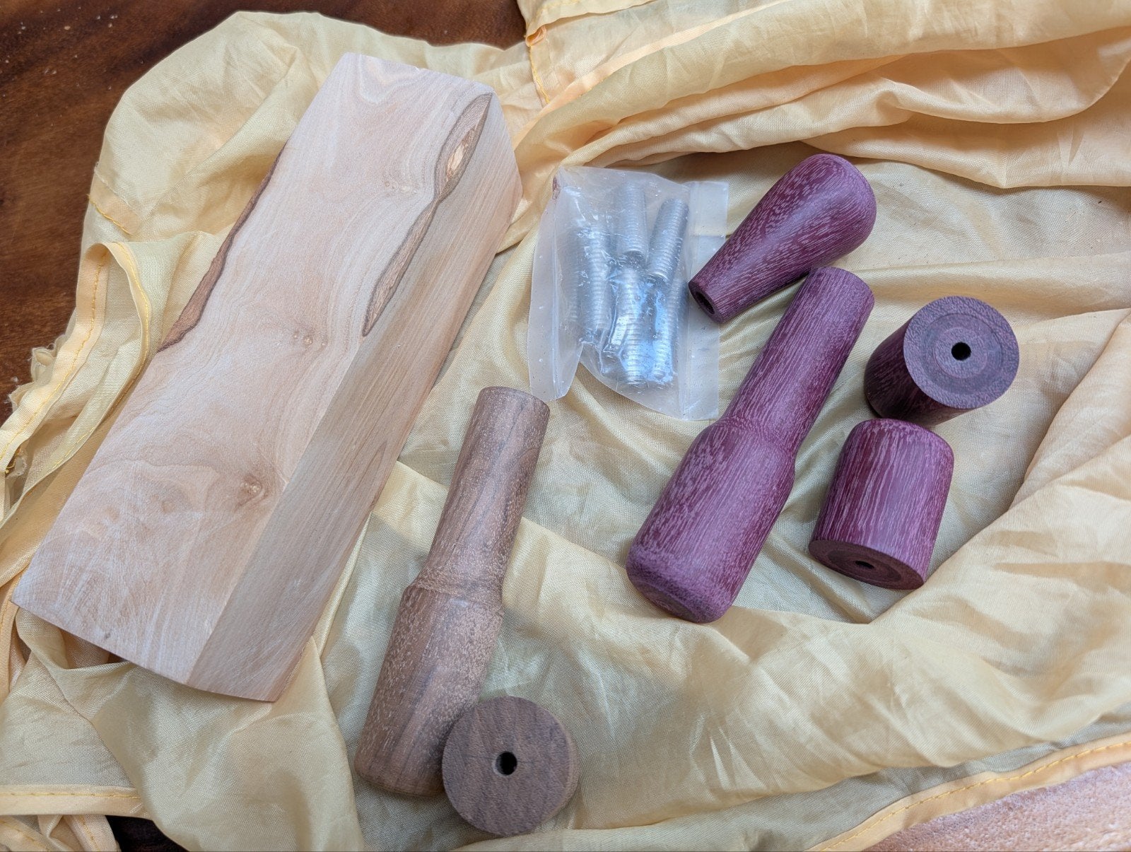 Hout en handvaten voor Portafilter espressomachine, Ophalen of Verzenden, Nieuw, Overige typen