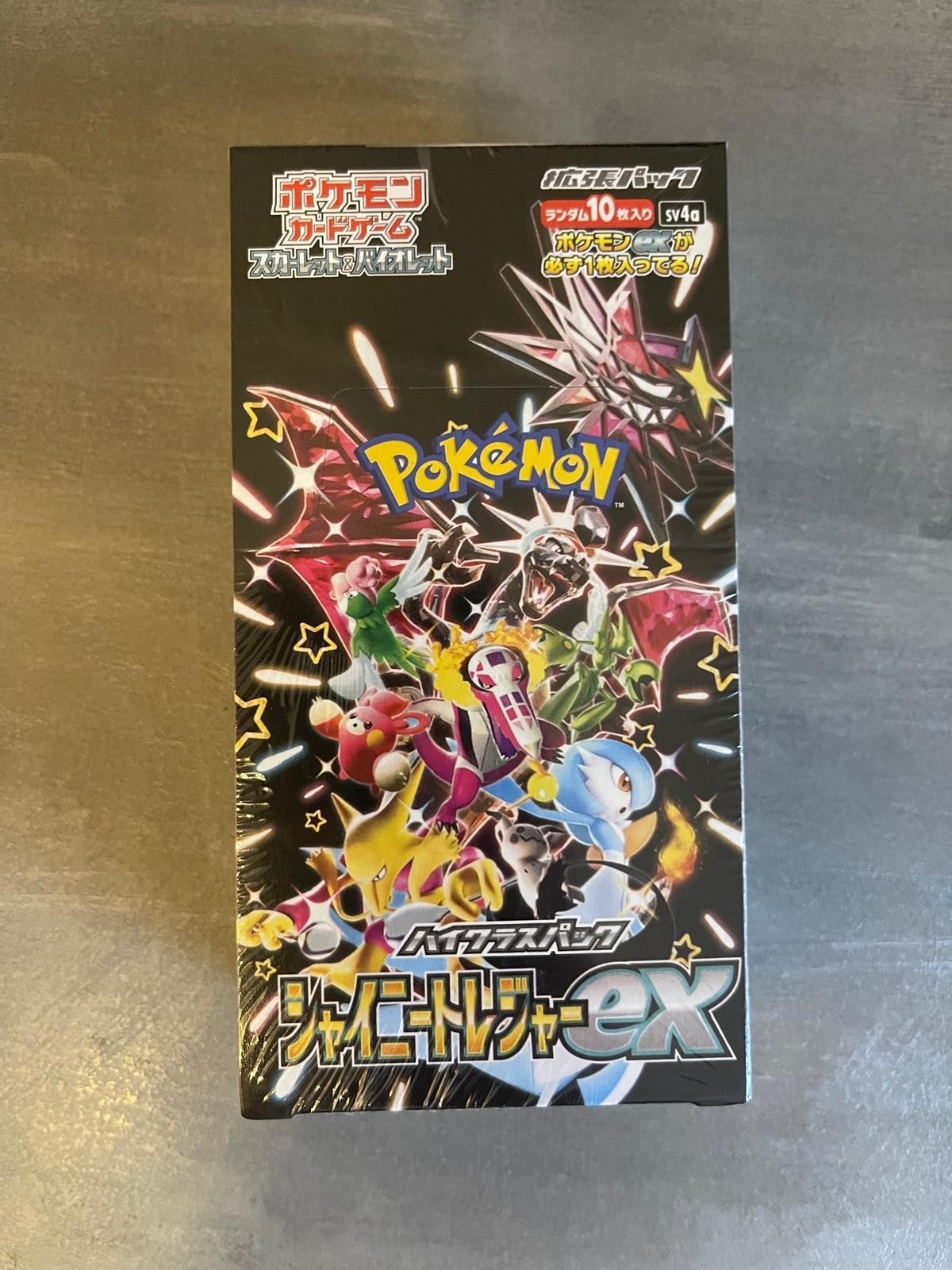 Pokémon TCG: Shiny Treasure EX Boosterbox (Japanse versie), Ophalen of Verzenden, Nieuw, Boosterbox