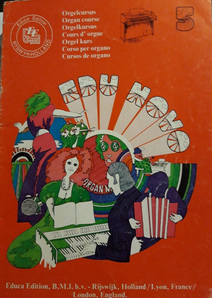 Bladmuziek Orgelcursus - Deel 5 (Educa Edition), Orgel, Gebruikt, Overige genres, Les of Cursus