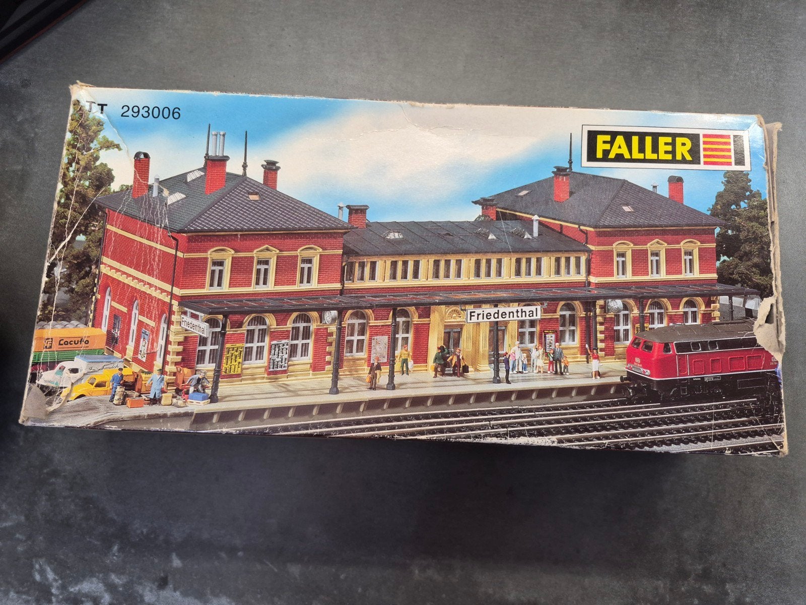 Faller TT 293006 Station Friedenthal Bouwpakket, Overige merken, Gelijkstroom of Wisselstroom, Brug, Tunnel of Gebouw, Ophalen of Verzenden