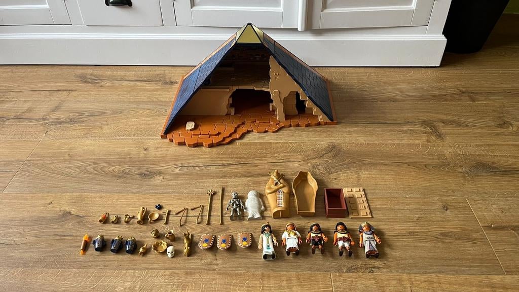 Playmobil piramide, Ophalen, Zo goed als nieuw