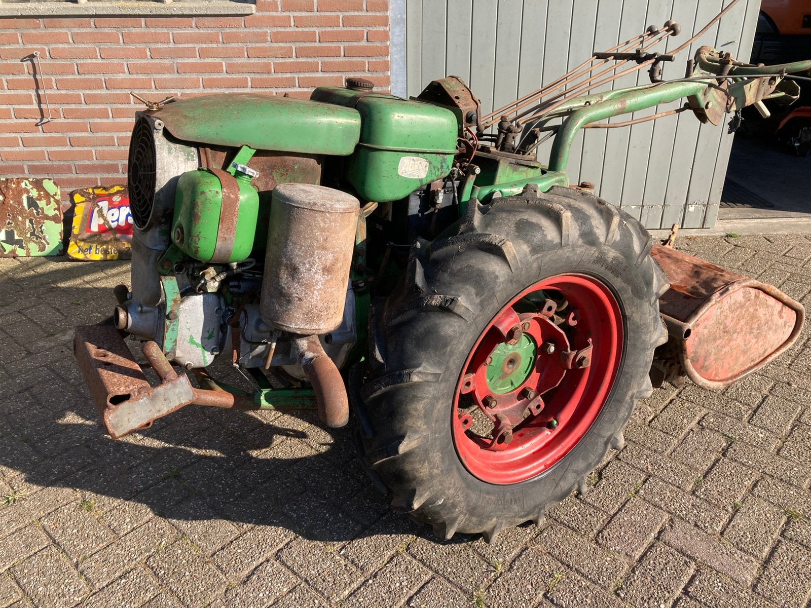 Agria 1900d electrisch gestart met JLO dl660 motor, Ophalen of Verzenden