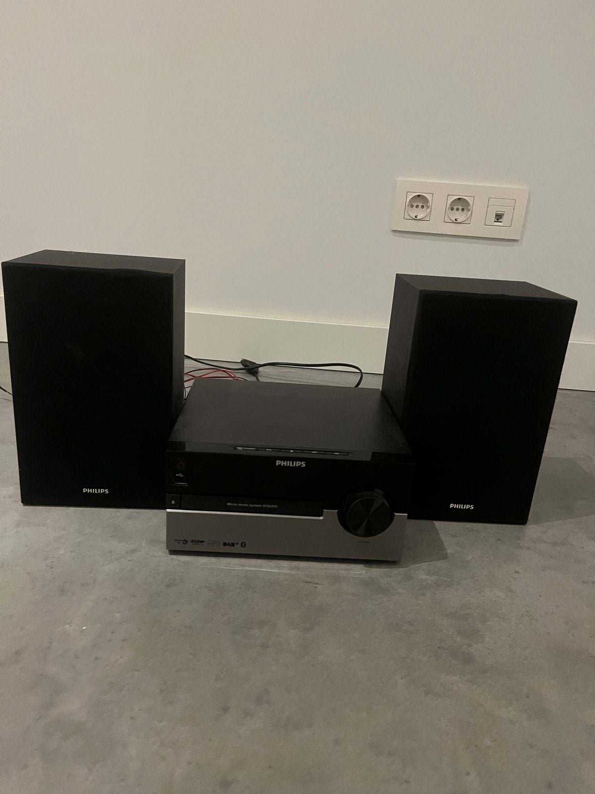 Philips Micro BTB2515 met DAB+ en een afstandsbediening, Audio, Tv en Foto, Stereo-sets, Ophalen, Philips, Zo goed als nieuw, Microset