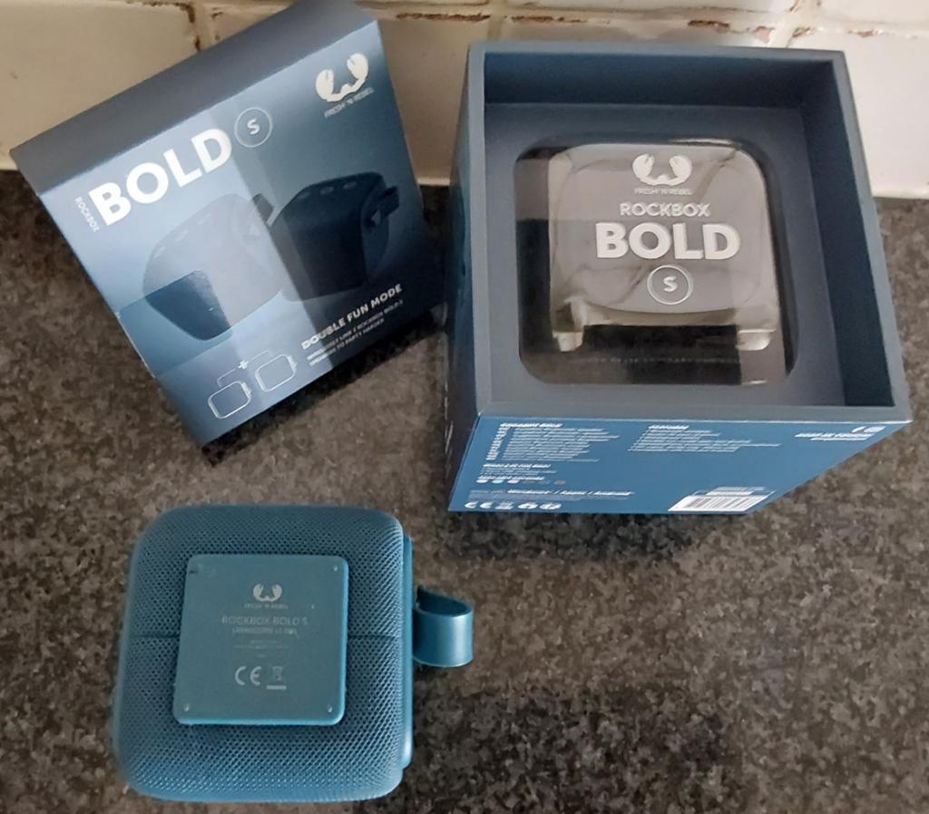 Fresh 'n Rebel Rockbox Bold S - Waterdichte Bluetooth, Overige merken, Overige typen, Nieuw, Ophalen of Verzenden