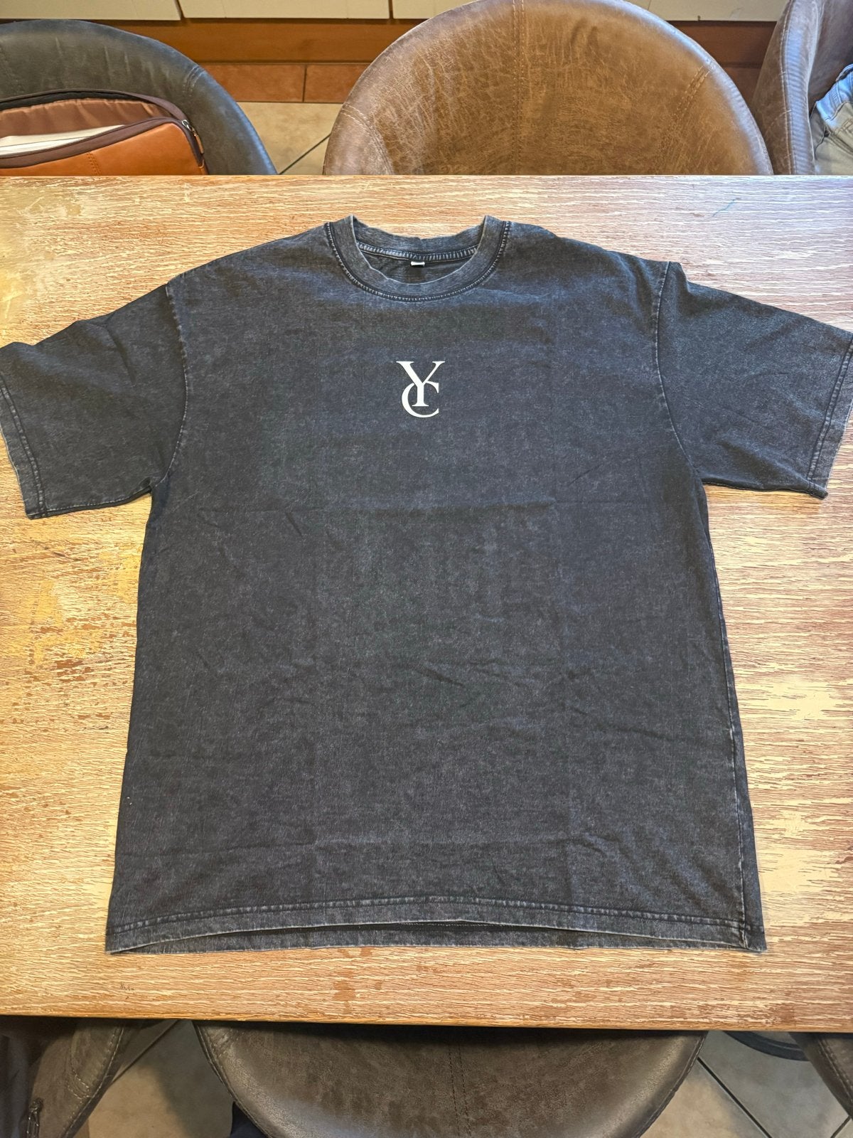 Created by Youth T-shirt met print, Ophalen of Verzenden, Zo goed als nieuw, Maat 52/54 (L), Zwart