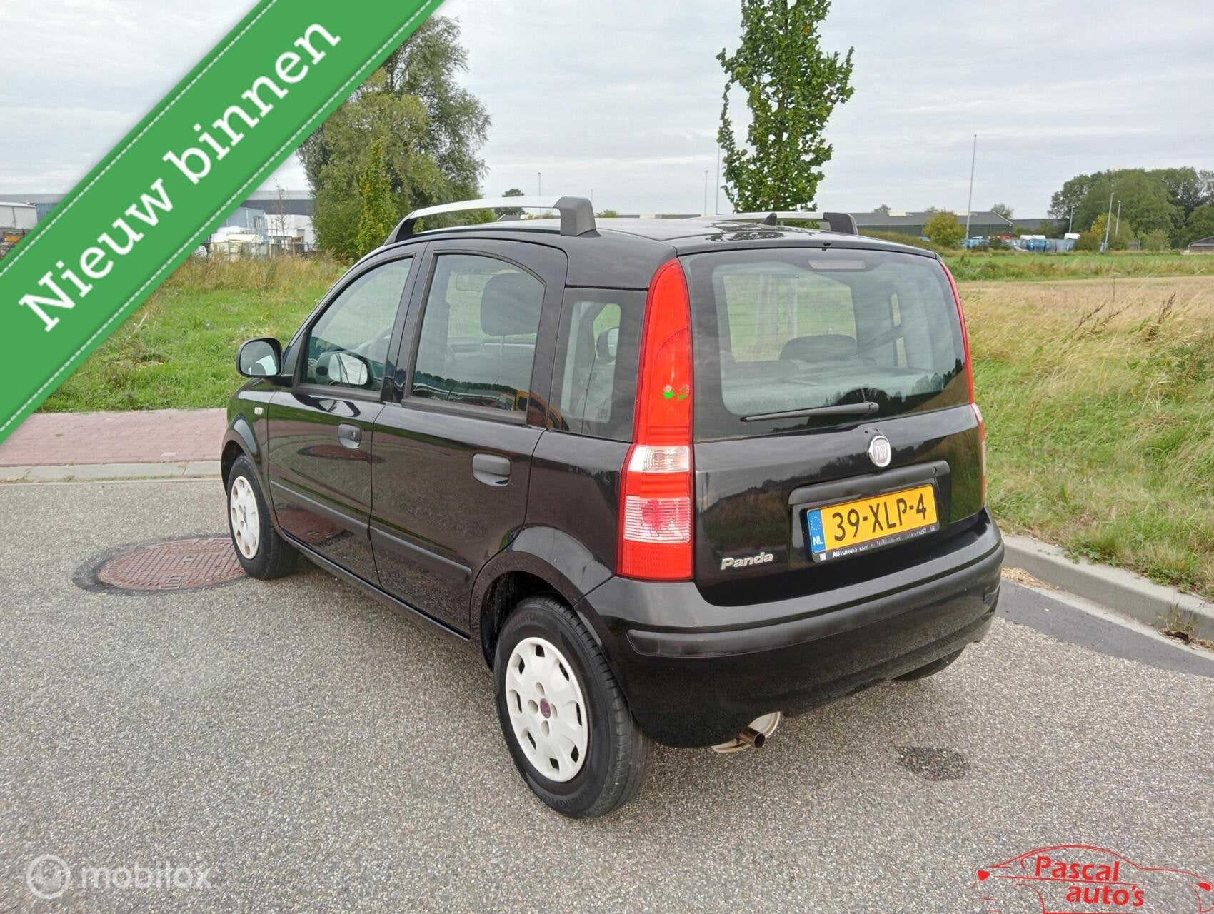 Fiat Panda 1.2 Classic nap apk airco hoge instap, Euro 5, Stof, Gebruikt, 1242 cc