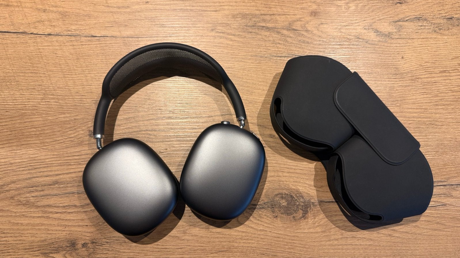 Apple AirPods Max - Spacegrijs met Smart Case, Audio, Tv en Foto, Koptelefoons, Bluetooth, Ophalen of Verzenden, Zo goed als nieuw