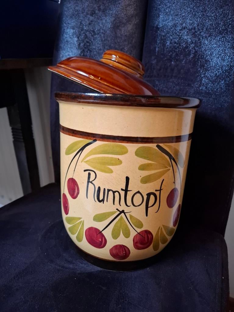 Rumtopf zo goed als nieuw, Ophalen of Verzenden