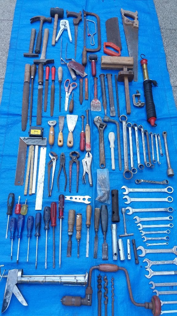 Partij gebruikt gereedschap voor 40 euro, Ophalen, Gebruikt