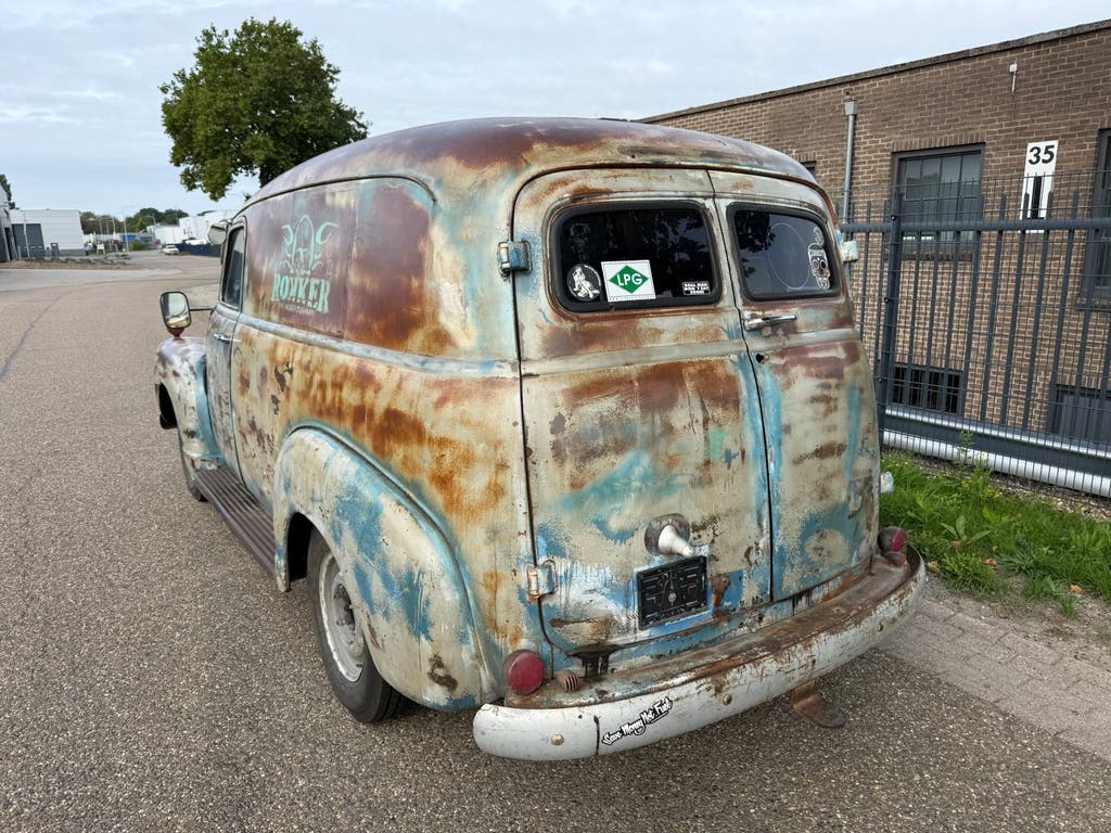 1948 GMC 3100 Panel Van Patina Ratrod 383 V8 Hotrod, foto 5