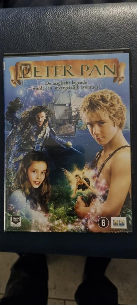 Peter Pan dvd, Ophalen of Verzenden